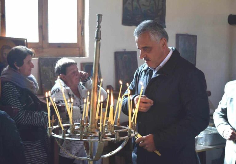 Димитър Иванов в Храм Св. Архангел Михаил